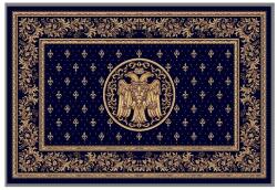 Delta Carpet Covor Bisericesc Dreptunghiular, 150 x 230 cm, Albastru, Lotos 15077/810 (LOTUS-15077-810-1523) Covor