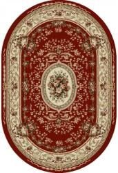 Delta Carpet Covor Oval, 250 x 350 cm, Rosu / Grena, Lotos 568 (LOTUS-568-210-O-2535)