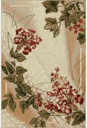 Delta Carpet Covor Dreptunghiular, 200 x 300 cm, Crem / Maro, Lotos Model Floral 1511 (LOTUS-1511-110-23) Covor