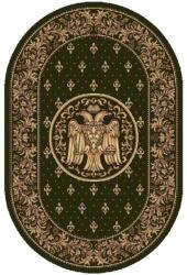 Delta Carpet Covor Bisericesc Oval, 100 x 200 cm, Verde, Lotos 15032/210 (LOTUS-15032-310-O-12) Covor
