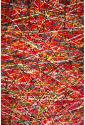 Delta Carpet Covor Dreptunghiular, 120 x 170 cm, Rosu, Kolibri Art 11035 (KOLIBRI-11035-120-1217) Covor