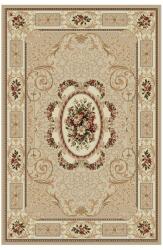Delta Carpet Covor Dreptunghiular, 50 x 80 cm, Bej / Crem, Lotos 542 (LOTUS-542-100-0508) Covor