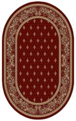 Delta Carpet Covor Bisericesc Oval, 200 x 300 cm, Rosu, Lotos 15033/210 (LOTUS-15033-210-O-23)