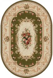 Delta Carpet Covor Oval, 150 x 230 cm, Verde, Lotos 535 (LOTUS-535-310-O-1523)