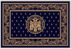Delta Carpet Covor Bisericesc Dreptunghiular, 80 x 150 cm, Albastru, Lotos 15077/810 (LOTUS-15077-810-0815)