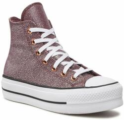 Converse Tornacipő Converse Ctas Life Hi A03240C Dark Wine/Copper/White 36_5 Női