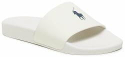 Ralph Lauren Papucs Polo Ralph Lauren Polo Slide 809892945007 Deckwash White/Navy Pp 38 Női