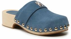 Tommy Hilfiger Klumpa Tommy Hilfiger Th Clog Suede FW0FW07171 Blue Coast DBX 39 Női