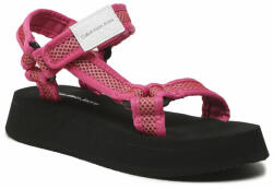 Calvin Klein Jeans Szandál Calvin Klein Jeans Prefresato Sandal Webbing Mesh YW0YW00969 Raspberry Sorbet 0J0 41 Női