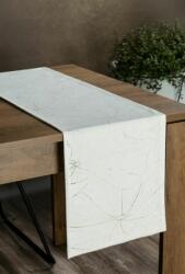 Eurofirany Blink18 bársony asztali futó Fehér 35x220 cm