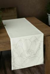 Eurofirany Blink13 bársony asztali futó Fehér 35x140 cm