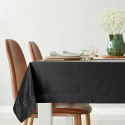 Eurofirany Egyszínű bársony asztalterítő Fekete 145x220 cm