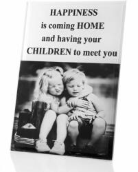 Eurofirany Print fix hátterű kép üzenettel Fehér 12x18 cm