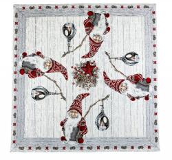 Mondo Italia Gobelin asztalterítő 90x90 cm Chenille IT012