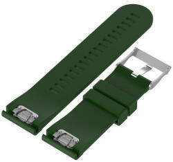 iUni Curea ceas Smartwatch Garmin Fenix 7 / 6 / 5 Plus / 5, 22 mm Silicon iUni Green (508837)