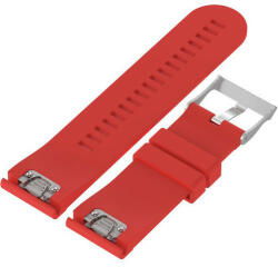 iUni Curea ceas Smartwatch Garmin Fenix 7 / 6 / 5 Plus / 5, 22 mm Silicon iUni Red (508790)