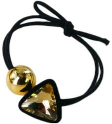 Lolita Accessories Elastic de păr cu elemente decorative, triunghi auriu - Lolita Accessories