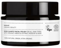 Evolve Scrub pentru față - Evolve Organic Beauty Rose Quartz Facial Polish 30 ml