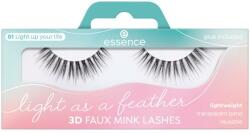Essence Gene false - Essence Light As A Feather 3D Faux Mink Lashes 01 Light Up Your Life 2 buc