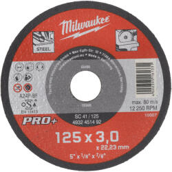 Milwaukee 125 mm 4932451492 Disc de taiere