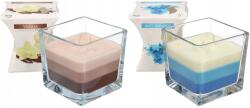 Kotarbau Set De Lumânări De Sticlă Parfumate Tricolore - 2 Buc (zsy1080)