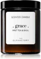 Ambientair The Olphactory Mint Tea & Basil lumânare parfumată Grace 135 g