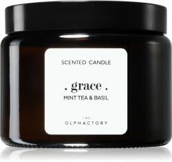 Ambientair The Olphactory Mint Tea & Basil lumânare parfumată Grace 360 g