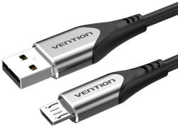 Vention Cable USB 2.0 to Micro USB Vention COAHH 3A 2m (Gray) (COAHH) - scom