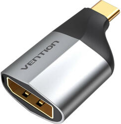 Vention Adapter USB-C male to DisplayPort female Vention TCCH0 4K 60Hz (black) (TCCH0) - scom