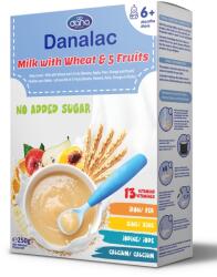 Danalac Cereale Grau & Fructe cu lapte 6m+, 250g, Danalac