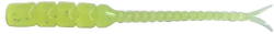 Mustad Finesse Bachi-Bachi Hellgrammite Tail 5cm Clear Chartreuse 12buc (F1.M.AJW.HGM.2.005)
