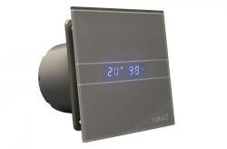 CATA e-100msth ventilátor metakrilát előlappal, utószellőztető és páraérzékelő funkcióval, szürke (00900903) - ventilatorok
