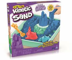 Spin Master Kinetic Sand Folyékony homok alátéttel, kék
