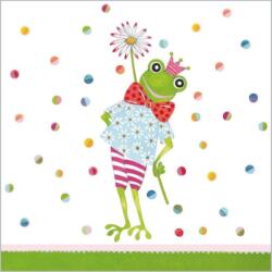 PPD Happy Frog papírszalvéta 33x33cm, 20db-os