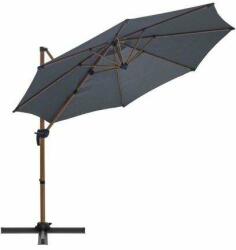 Mirpol Roma kerti/terasz napernyő, oldalkaros (cantilever), antracit, 300 cm
