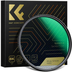 K&F Concept 82mm Blue Streak szűrő (Green Coated) (KF01.2102)