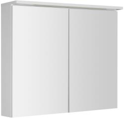 SAPHO Sapho AQUALINE KAWA STRIP 80x70 cm tükrösszekrény LED világítással, fehér WGL80S (WGL80S)