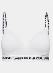 Karl Lagerfeld Sutien top Logo 230W2108 Alb