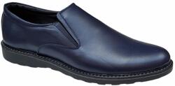 Ciucaleti Shoes Pantofi barbati casual, cu elastic, piele naturala, CORSA Bleu Navy, CORSAEBLU (CORSAEBLU)