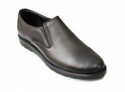 Lucianis style Pantofi barbati eleganti, din piele naturala, CORSA Gri, CIUCALETI SHOES, CORSAEGRI (CORSAEGRI)