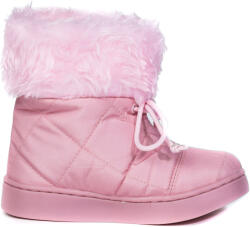 Bibi Shoes Cizme Fete Cizme Fete Bibi Urban Boots Rosa cu Siret Imblanite Bibi Shoes roz 32