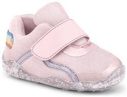 Bibi Shoes Pantofi sport Casual Fete Pantofi Fete Bibi FisioFlex 4.0 Sugar cu Velcro Bibi Shoes roz 27
