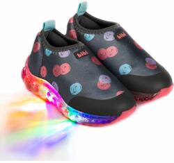 Bibi Shoes Pantofi sport modern Fete Pantofi Sport LED Bibi Roller Celebration Graphite Bibi Shoes Gri 29