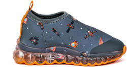 Bibi Shoes Pantofi sport modern Băieți Pantofi Sport LED Bibi Roller Celebration Grey/Orange Bibi Shoes Gri 29