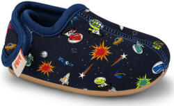 Bibi Shoes Pantofi sport Casual Băieți Botosei de Interior Antiderapanti Afeto Joy Space Dino Bibi Shoes albastru 19