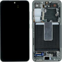 Samsung GH82-30477F Gyári Samsung Galaxy S23 Plus OLED kijelző érintővel Lime színű kerettel előlap (GH82-30477F)