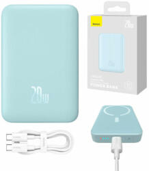 Baseus Powerbank Magnetic Mini 10000mAh 20W (kék) (PPCX110103)