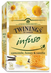 TWININGS Herbatea TWININGS méz és vanília 20 filter/doboz - papir-bolt