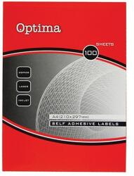 Optima Etikett OPTIMA 32112 70x42, 3mm 2100 címke/doboz 100 ív/doboz (32112) - tonerpiac - 3 820 Ft
