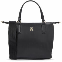 Tommy Hilfiger Táska Tommy Hilfiger Poppy Plus Small Tote AW0AW15592 Fekete 00